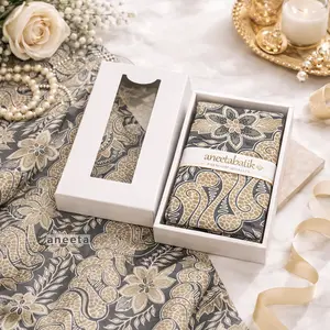 Hampers Kain Batik Eksklusif - Kado Elegan untuk Orang Tersayang Dengan Box Mewah - Hadiah Lebaran, Wisuda, Pernikahan