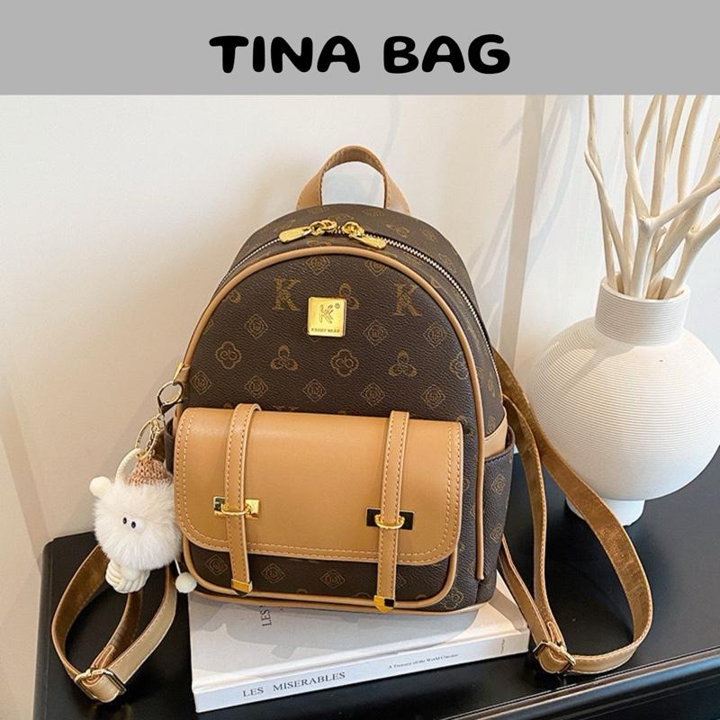 Balo da nội địa trung Keddy Bear kèm charm phụ kiện; Balo chất da mềm cao cấp size đáy 25cm; Balo cá tính hàng nội địa trung cao cấp; Balo Bag Nữ