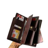 Gambar Dompet Kulit  OC Dasom - Hitam dengan 26 Slot Penyimpanan Kartu dan 4 Slot Penyimpanan Uang Pria dari ODON CIBADUYUT Kota Tasikmalaya 3 Tokopedia