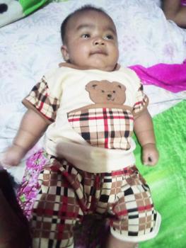 Product Review of 3 PASANG STELAN KOMBI COKLAT KANTONG ANAK PEREMPUAN 0-6 BULAN/BAJU BAYI poliester Parsel Cewek Katun from R**a 1
