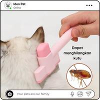 Gambar IDEN PET Sisir Bulu Kucing Sisir Kutu Anjing Sisir Grooming Hewan Cat Dog Comb - Biru dari Iden Pet Kota Tangerang 3 Tokopedia