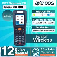Gambar Barcode Scanner PDT 1D Wireless - Iware DC108 Inventory Data dari Axelpos Kota Administrasi Jakarta Pusat 1 Tokopedia