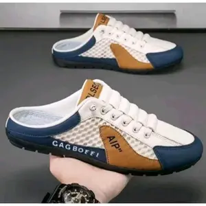 Fashion - Sepatu Sneakers Sandal Slip On Pria Wanita Trendy Casual GAGRUFEL MS07