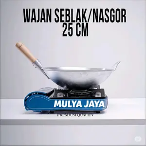 Free Bubble Tebal / WAJAN SEBLAK / WAJAN NASI GORENG / WAJAN GAGANG KAYU PREMIUM / WAJAN MURAH TEBAL