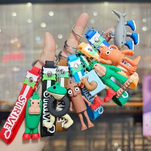 イタリアのBrainrot Toys、Tralalero Tralalaアクションフィギュア、おもしろい動物Meme Shark、ファン向けのユニークなキーチェーン＆デコレーションギフト
