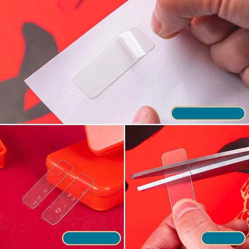 Product Introduction of Traceless Self-adhesive Transparent Magic Tape Waterproof Strong Adhesive PVC Double Sided Wall Sticker 27