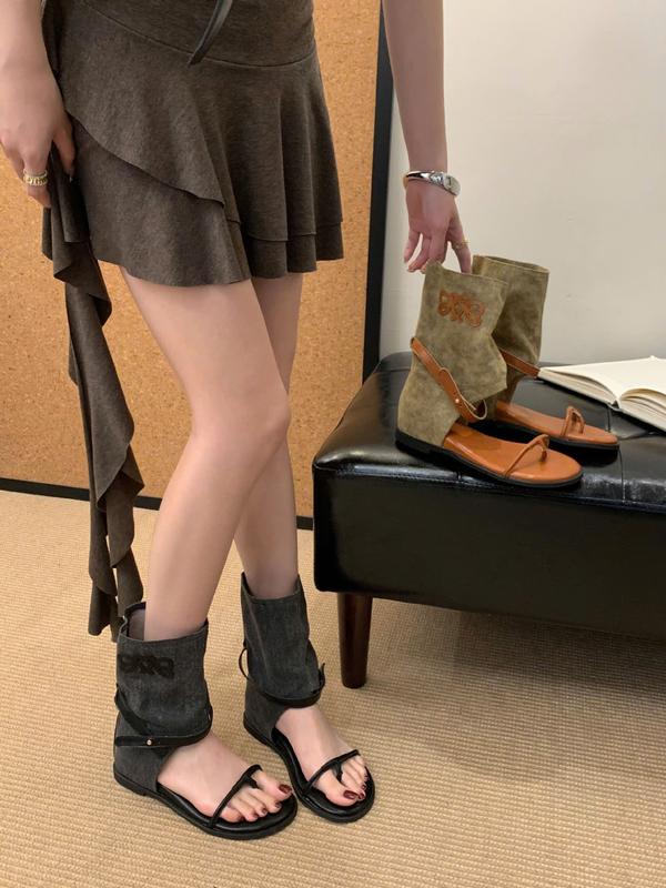 (Form rộng lùi size) Bốt nữ kẹp ngón AUTUMN hàng QCCC chất bò xịn mềm mại đế độn 5cm HOTTREND 2025