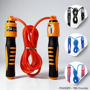 Tali Skipping Frasser Rope Alat Olahraga Fitness Lompat Tali Skipping Rope Grip Anti Licin SKP 03