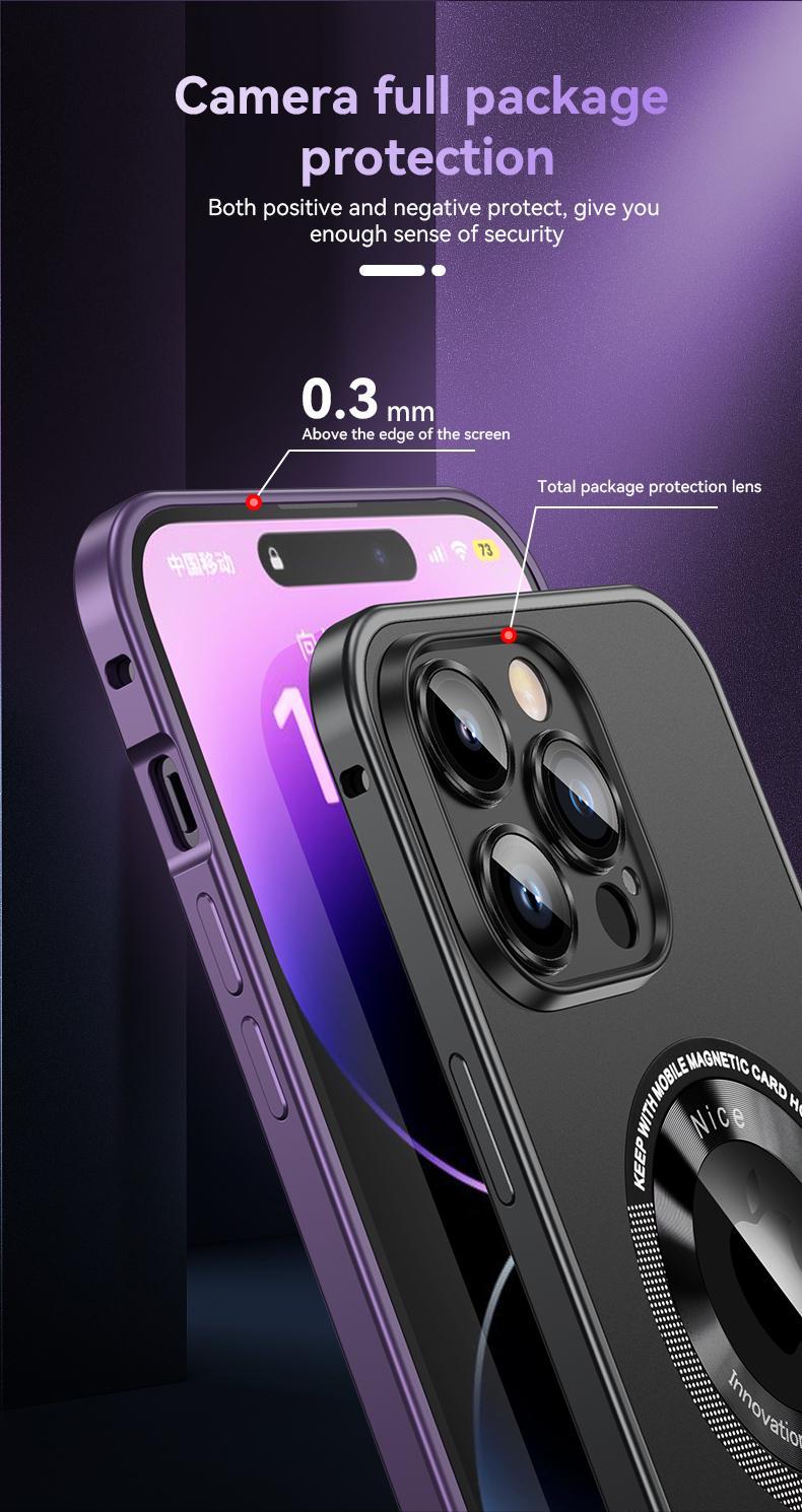 Product Introduction of Ốp Điện Thoại Di Động Thích Hợp Cho Apple 15pro, Ốp Bảo Vệ Kim Loại Max Hình Đặc Biệt, Ốp Bảo Vệ IPhone13pm, Cao Cấp, 14Promax, Ưa Nhìn, Thảm Chống Đấu Vật ip15plus 11