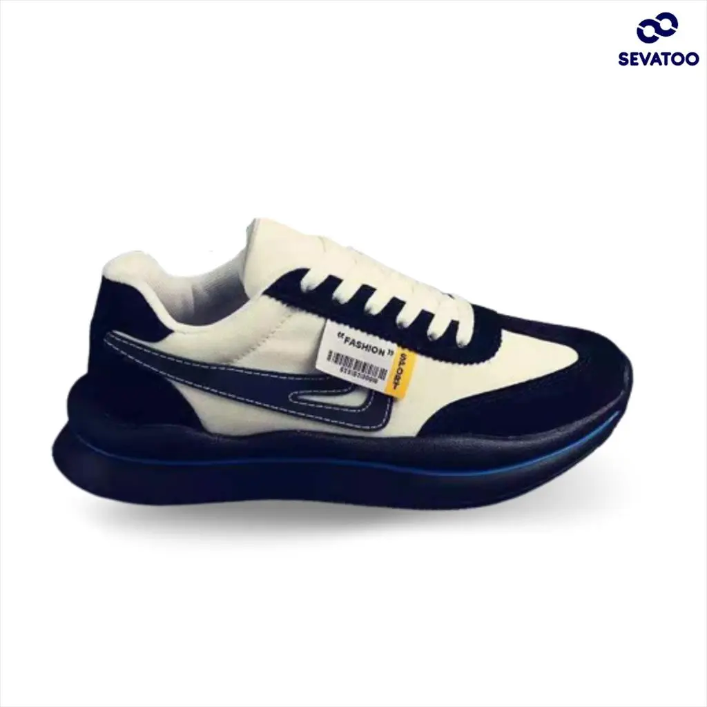 SVT - TIMBER Black- Sepatu Sneaker Pria / Sepatu Pria Impor