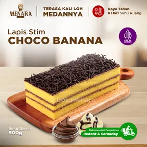 Lapis Menara Choco Banana - Reguler Pack (500 gr)