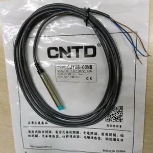 CNTD Sensor Proximity CJY08-02NB VDC 10-30 2mm Sensing Kabel 2m Output NPN-NC IP67 Original Baru