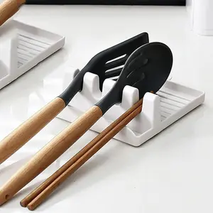 Tatakan Alas Alat Masak Centong Sendok Dapur Spatula Storage - A603
