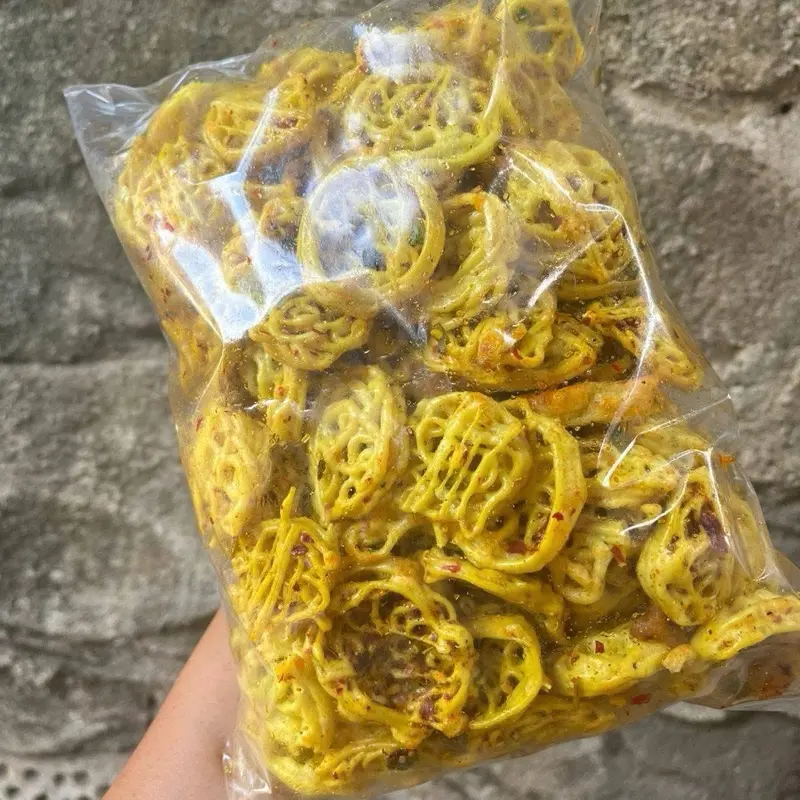 Kerupuk Mie Jupe Sebring Pedas Gurih Enak Midas Snack Cemilan - Kering, Makanan, Food, Asin, Keripik Camilan 5