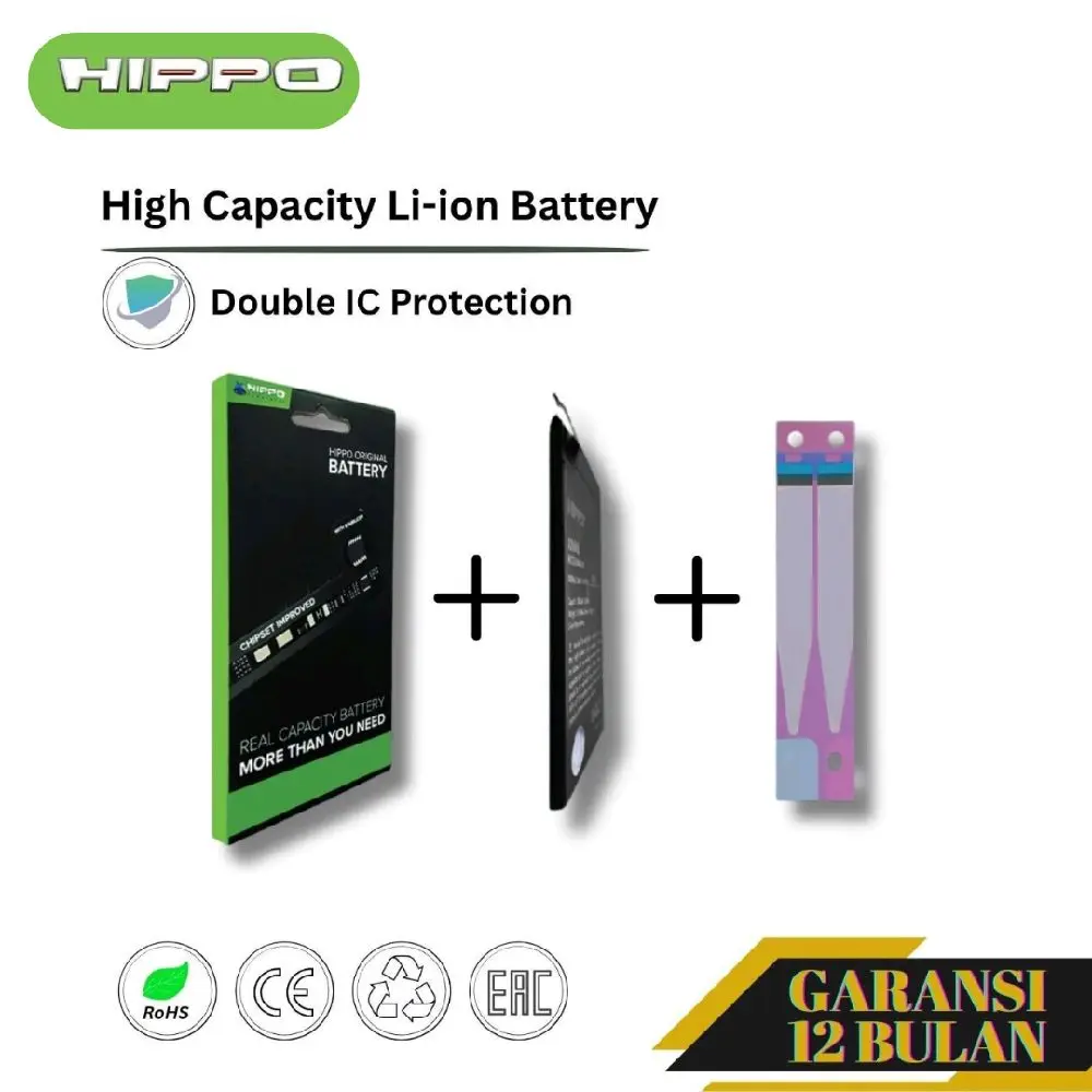 Hippo Baterai Samsung Galaxy S7 Edge G935 Baterry 100% ORI Baterai 3600MAH Original Batere Premium Batu Batre Batrai Handphone