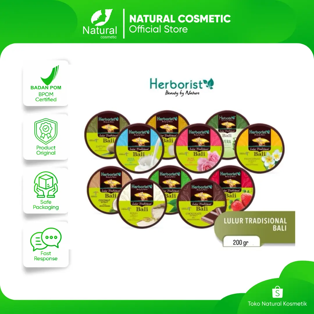 Herborist Lulur Tradisional Bali | 200g