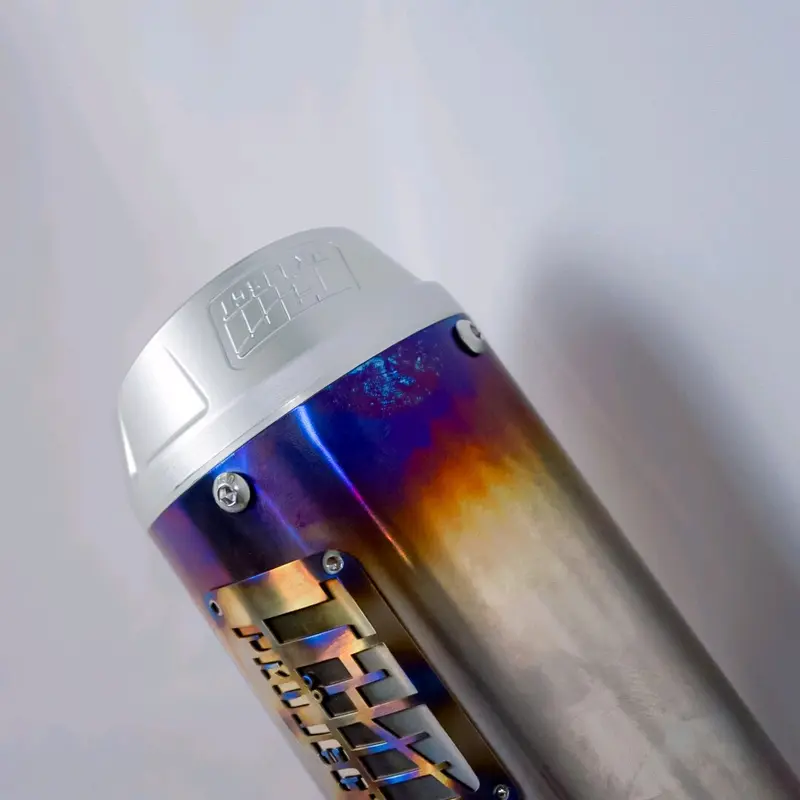 TZM PROJECT - ST ULTIMATE PRO KNALPOT TITANIUM SERIES Motorcycle 5