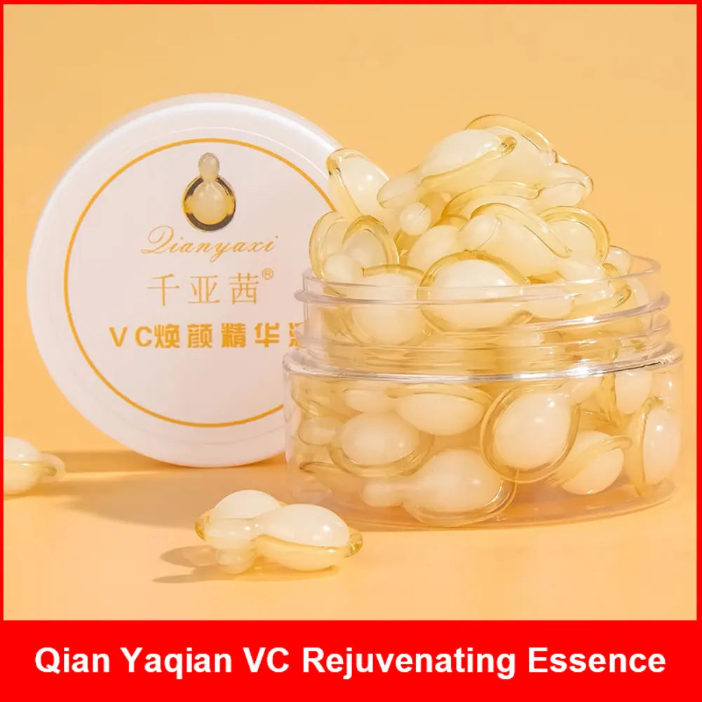 Huyết Thanh Vitamin C, huyết thanh làm sáng khuôn mặt, VC Collagen, viên nang mặt, làm săn chắc, loại bỏ nếp nhăn, chống lão hóa, làm mờ nếp nhăn, sửa chữa