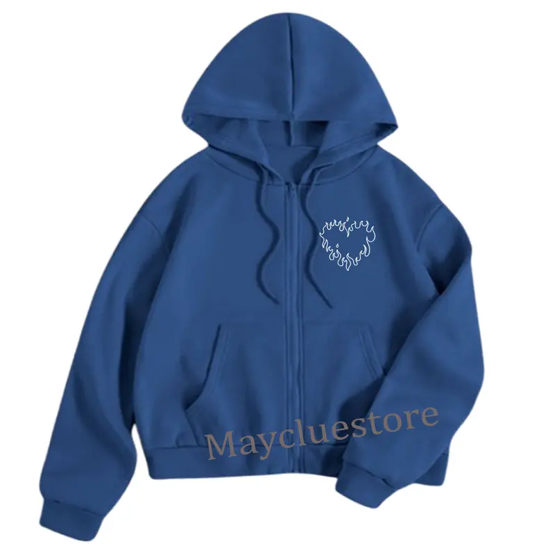 Hoodie Zipper Love ap hoodie zipper wanita korena style Bigsize L XL XXL XXXL XXXXL Jumbo jaket pria wanita aesthetic tebal jaket jumper wanita dan pria bahan flecee jaket hoodie wanita bisa cod 8