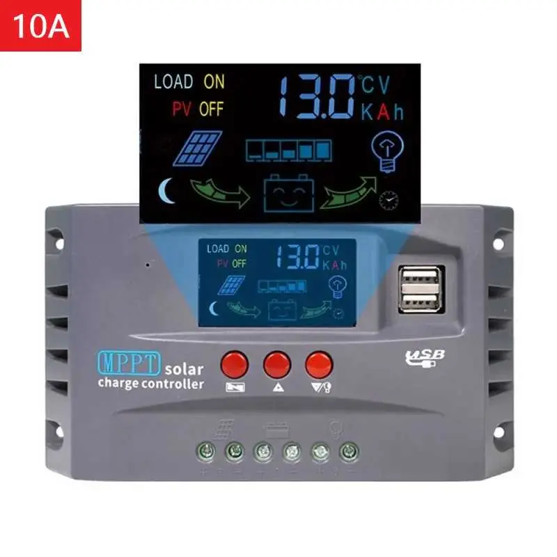 HXC Solar Charge Controller MPPT 2 USB Automatic Identify 12V/24V - HXC3 1