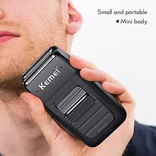 Paling Murah - Original Cukuran Rambut Kemei KM 1102 / KM 2024 Shaver Alat Cukur Kumis Jenggot Brewok Recharger 2