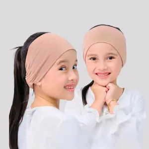 CIPUT BANDO ANAK KARET DALAMAN JILBAB PASHMINA SEGITIGA SEGIEMPAT Kerudung Instan