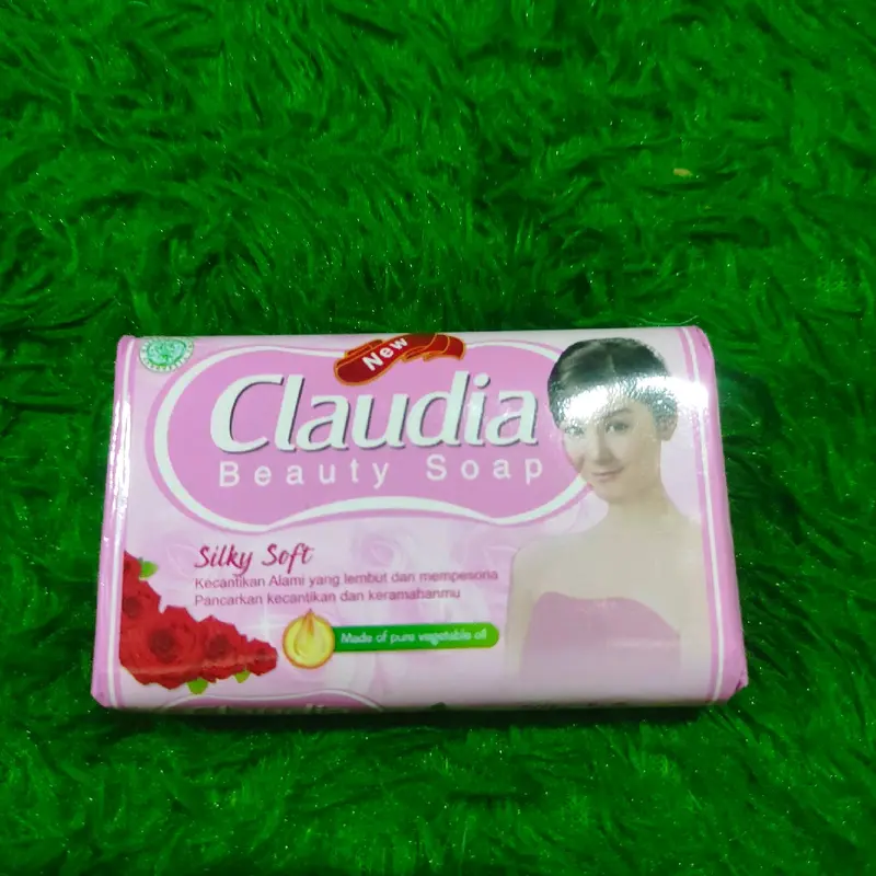 Sabun batang Claudia 60gr sabun kecantikan Soap Mencerahkan Mandi Tubuh Pencerah 3