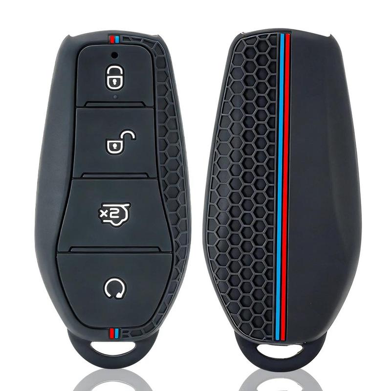 Ốp lưng chìa khóa điều khiển từ xa ô tô bằng silicone cho BYD Atto 3, Han EV, Dolphin, Song PRO Max, Tang, DM, Yuan, Dolphin E2, Qin PLUS