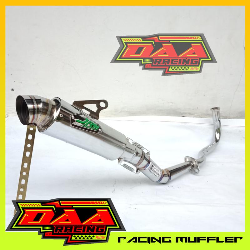 Knalpot racing matic RCB BEAT mio sporty DOS scoopy vario JRM soul gt fino xride genio CLD spacy racing 2