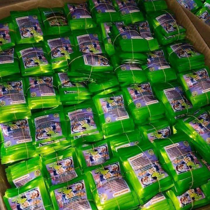 2 Gói xanh trà mát gan, giải nhiệt ( gói chia 5-6 lần dùng) 1