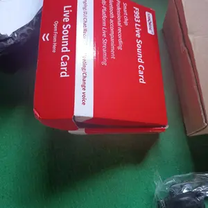 Siborie Soundcard F993+H1 Headphone Paket Lengkap For Streaming Langsung Karaoke Siap COD Pengiriman Cepat