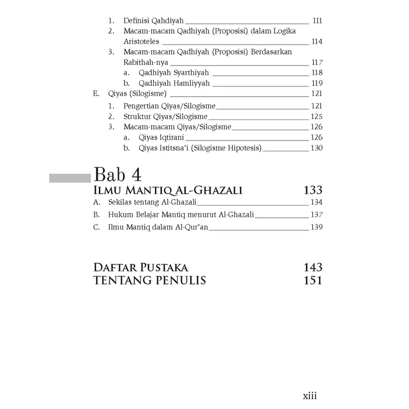 BUKU Ilmu Mantiq : Cara Mudah Memahami Logika Aristoteles dan Al-Ghazali -Rizem Aizid Al-Qur'An 6