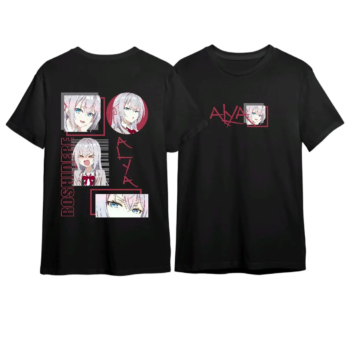 Kaos Alya Roshidere Karakter Anime Keren