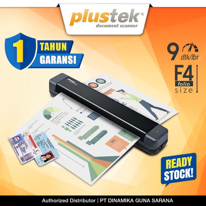 Gambar Scanner Plustek MobileOffice S410 Plus -Folio/Legal/F4- 9 Detik/Lembar dari Scanner Plustek Kota Administrasi Jakarta Pusat Tokopedia