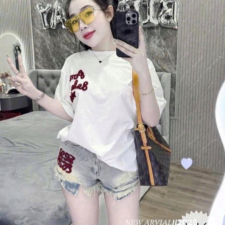 quần jean nữ thêu trẻ trung, năng động Siêu Hot mùa hè 2025 0