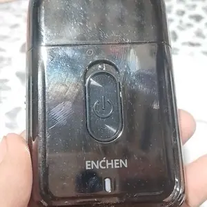 ENCHEN MS003 Upgraded Alat Cukur Elektrik Alat Cukur Kumis Jenggot Portable Slim Kuat Mini Electric Shaver Pencukur Hitam