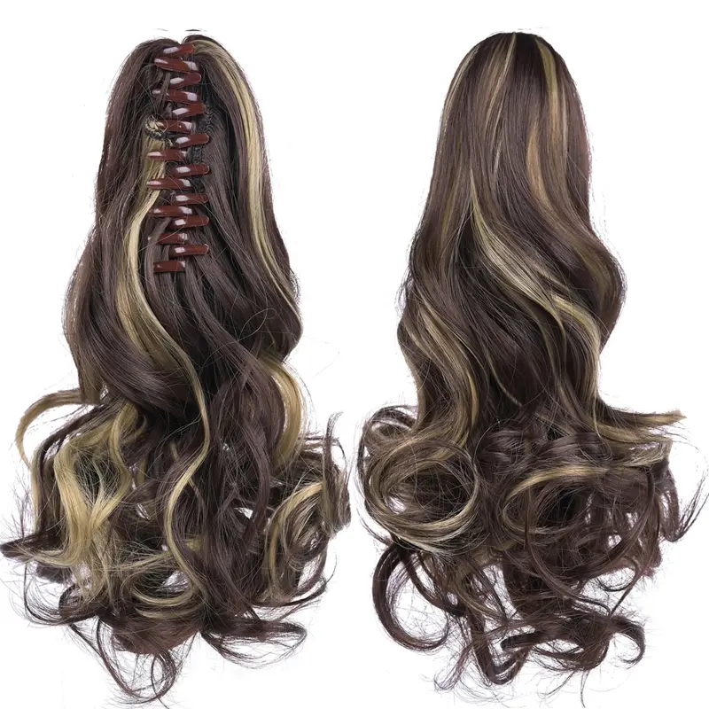 Klip Kuku Rambut Kerinting, Panjang 40CM, Sambungan Ekor Kuda, - TikTok ...