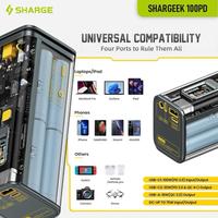 Gambar Shargeek 100 PD USB-C 25600mAh Power Bank Handphone HP Notebook Laptop dari Sharge Indonesia Kota Administrasi Jakarta Selatan 5 Tokopedia