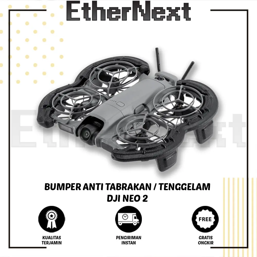 EtherNext - Bumper Anti Tabrakan / Anti Tenggelam Dengan Fitur Terapung Di Air Untuk DJI Neo 2