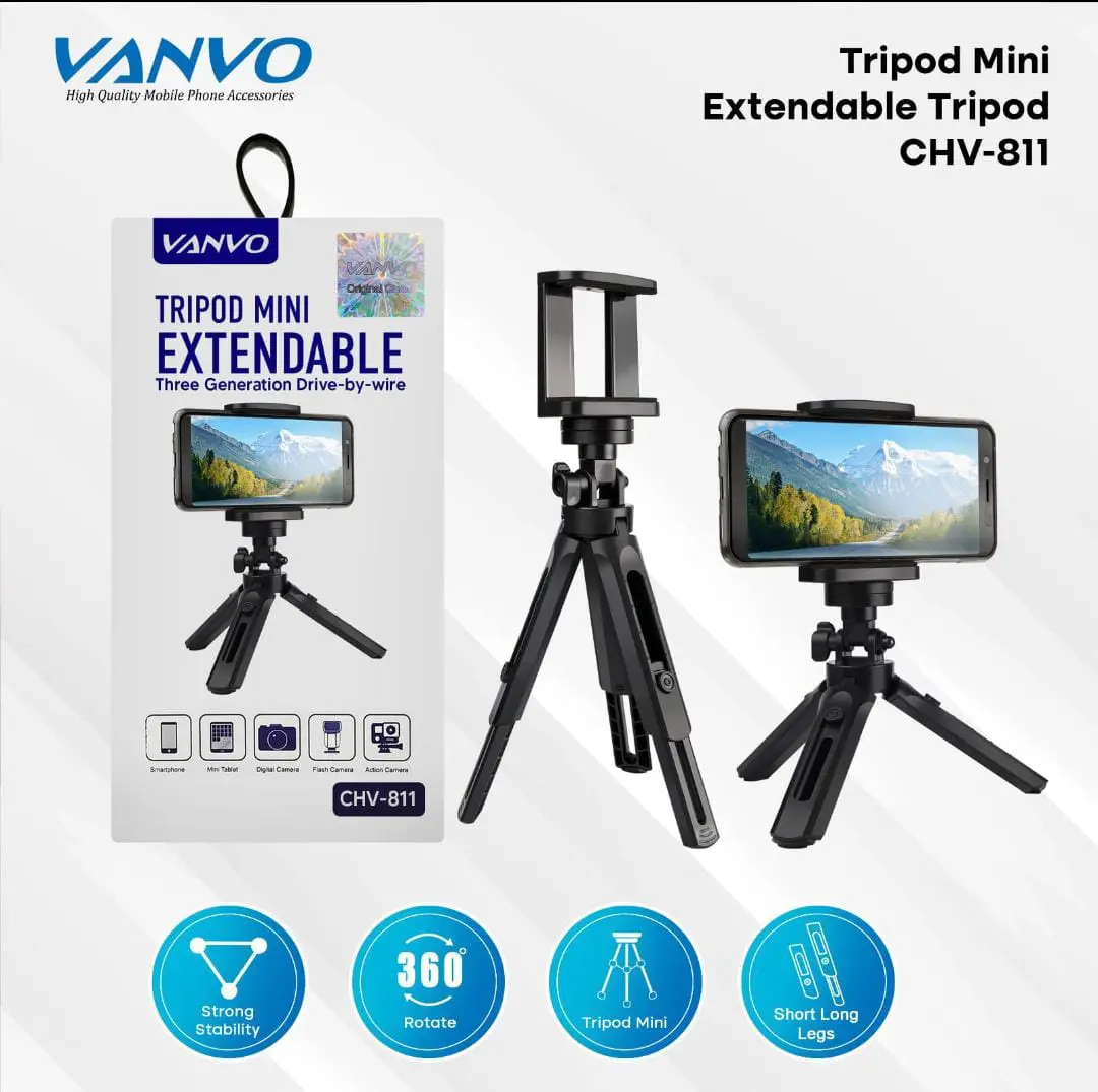 TRIPOD MINI EXTENDABLE TRIPOD VANVO PREMIUM CHV-811
