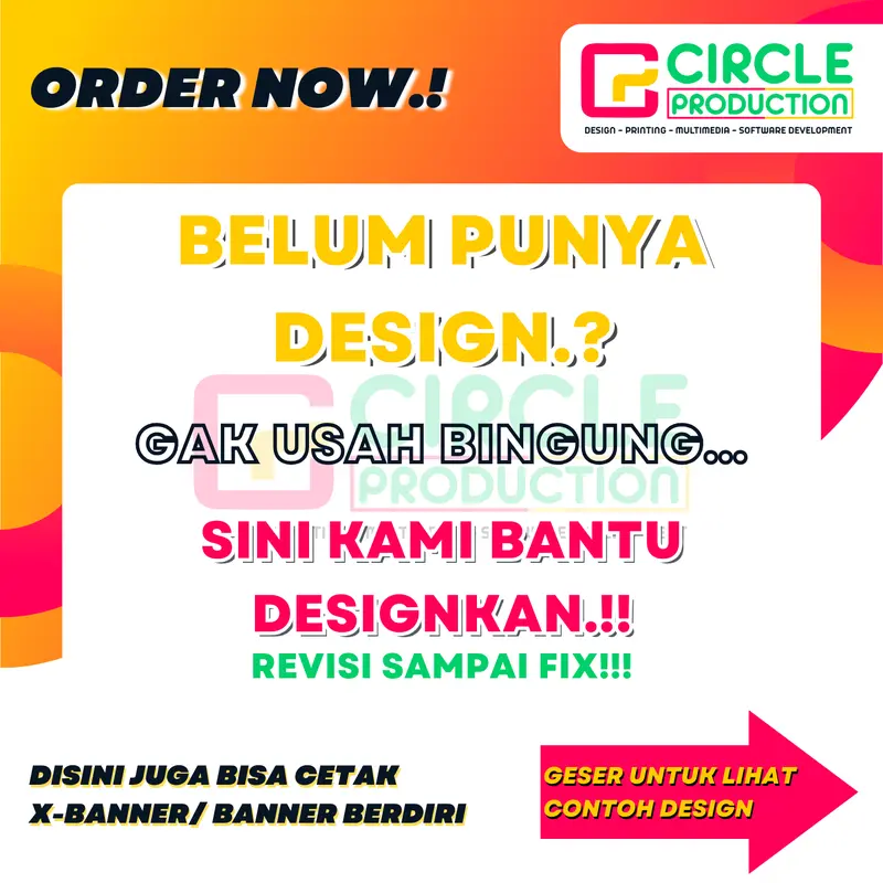 BANNER SPANDUK BUAT JUALAN BAHAN FLEXY 280 | COCOK UNTUK UMKM DAN USAHA LAINNYA BISA CUSTOM DESIGN 6