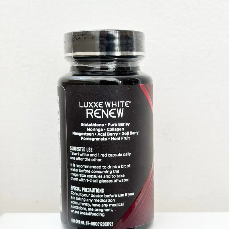 Luxxe White Renew Glutathione with Collagen Pure Barley Berry Extract Frontrow Supplement Edible Healthcare Cranberry Beauty Health Dietary Dietary Fitness - TikTok Shop Philippines Luxxe White Renew Glutathione with Collagen Pure Barley Berry Extract Frontrow Supplement Edible Healthcare Cranberry Beauty Health Dietary Dietary Fitness - TikTok Shop Philippines