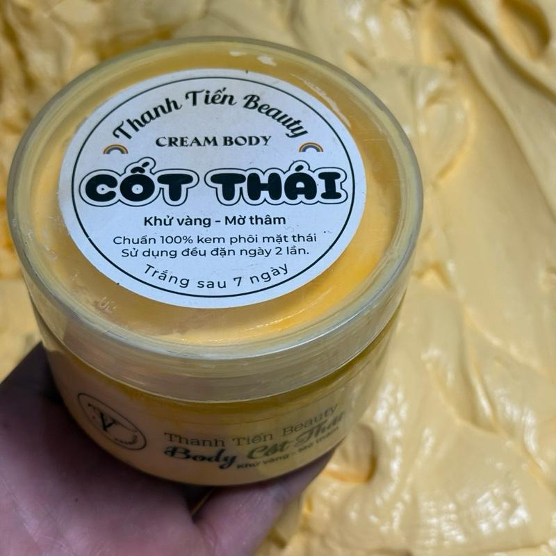 {300G KEM Ủ} Kem Body Cốt Thái Mềm - Ba Sáu Phôi Thái xịn dầu vàng tẩy làm sáng da khử da đen da vàng.