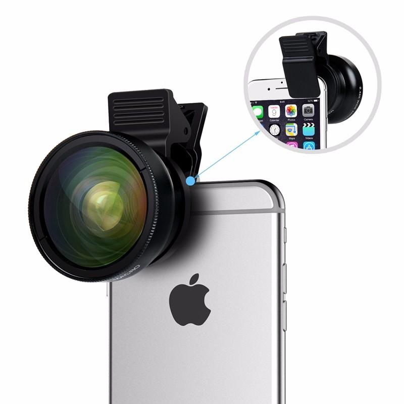 Product Introduction of [ COD ] APEXEL Lensa Super Wide Angle Lens 0.45X + Macro Smartphone - APL-0.45WM 11