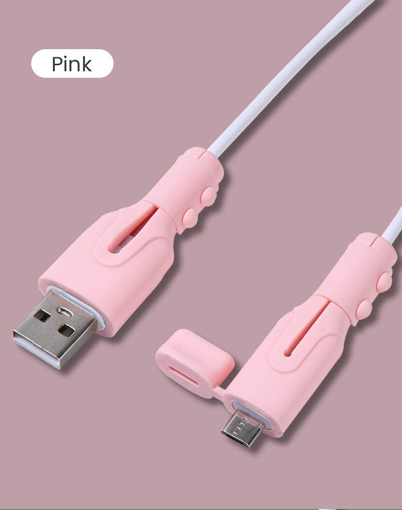 Product Introduction of [For Type-C][V10]KOSAD USB Type-C Soft Silicone Cable Protector New Upgrade Cord Protector charge  13 16