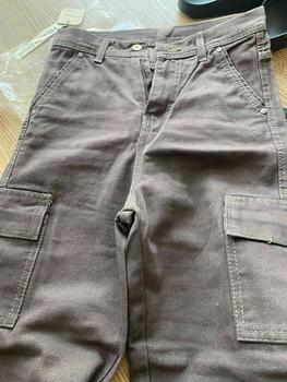 Product Review of Highwaist Jeans Cargo Loose Hangover Vol.2 - Celana Cargo Jeans Premium Tebal Kekinian Wanita Panjang Cewek Denim from I**9 1