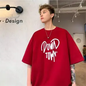 zafira_clothing T Shirt DOWN TOWN Distro Oversize Cotton Combed Unisex Original