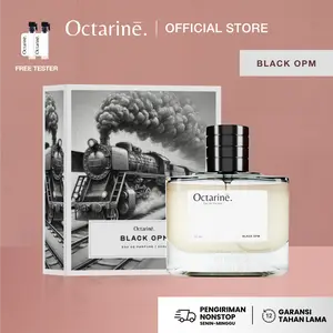 Black Opm - Parfum Garansi Tahan Lama Aroma Fresh, Amber Spicy, Elegant by Octarine