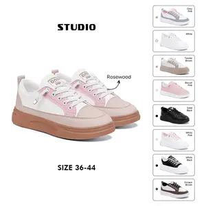 SP-375 [STUDIO] Sepatu Snekaers Cewek Kekinian Sepatu Kasual Perempuan Terbaru Sepatu Wanita Tali Simple