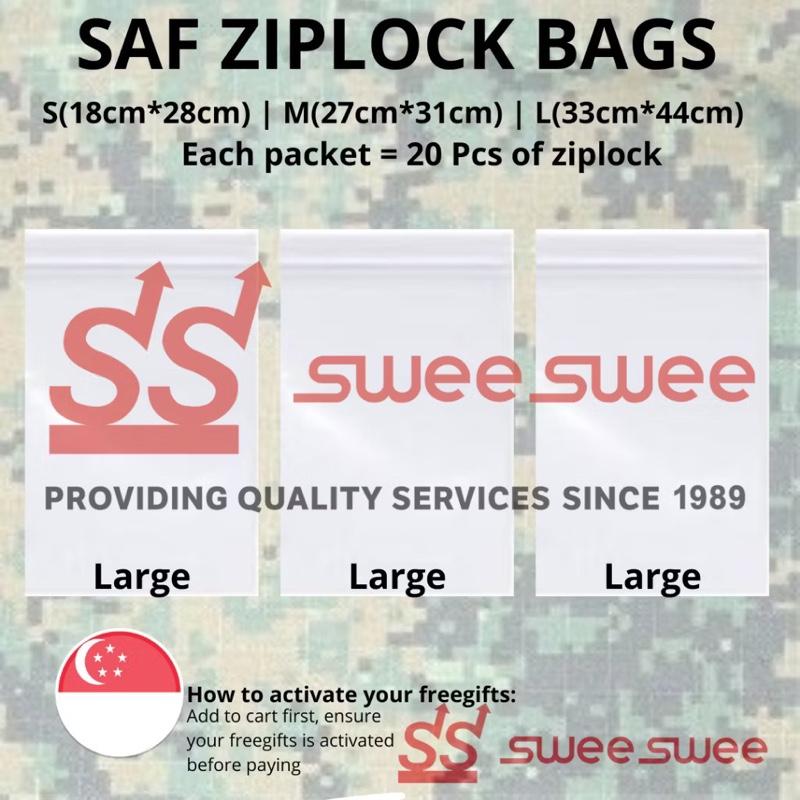 Product Introduction of CHEAPEST & READYSTOCK SAF ZIPLOCK BAGS FOR EASYSTORAGE Emart fieldcamp 13